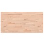 Tablero rectangular de madera maciza de haya 80x40x1,5 cm