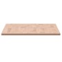 Tablero rectangular de madera maciza de haya 80x40x1,5 cm