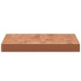 Tablero rectangular de madera maciza de haya 60x40x4 cm