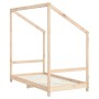 Estructura de cama de niños madera maciza de pino 2x(80x160) cm