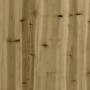 Taburete de jardín madera de pino impregnada 120x80 cm