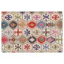 Alfombra lavable antideslizante multicolor 120x180 cm