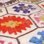 Alfombra lavable antideslizante multicolor 190x300 cm