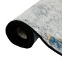Alfombra lavable antideslizante multicolor 190x300 cm