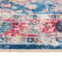 Alfombra lavable antideslizante multicolor 80x150 cm