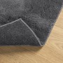 Alfombra de pelo corto suave lavable HUARTE antracita 120x170cm