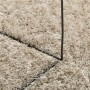Alfombra pelo largo aspecto brillante ISTAN beige Ø 160 cm
