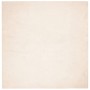 Alfombra de pelo corto suave lavable HUARTE beige 200x200 cm