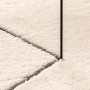 Alfombra de pelo corto suave lavable HUARTE beige 200x200 cm
