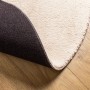 Alfombra de pelo corto suave lavable HUARTE beige Ø 100 cm