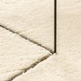 Alfombra de pelo corto suave lavable HUARTE crema Ø 160 cm