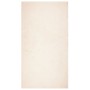 Alfombra de pelo corto suave lavable HUARTE beige 80x150 cm