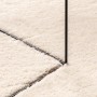 Alfombra de pelo corto suave lavable HUARTE beige 80x150 cm