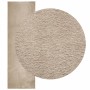 Alfombra de pelo corto suave lavable HUARTE arena 80x250 cm