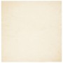 Alfombra de pelo corto suave lavable HUARTE crema 120x120 cm