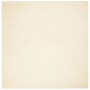 Alfombra de pelo corto suave lavable HUARTE crema 160x160 cm