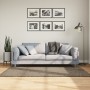 Alfombra pelo largo aspecto brillante ISTAN gris 120x170 cm