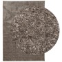 Alfombra pelo largo aspecto brillante ISTAN gris 120x170 cm