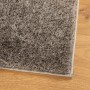 Alfombra pelo largo aspecto brillante ISTAN gris 120x170 cm