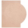 Alfombra de pelo corto suave lavable HUARTE rosado 140x200 cm