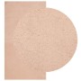 Alfombra de pelo corto suave lavable HUARTE rosado 80x150 cm