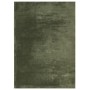 Alfombra pelo corto suave lavable HUARTE verde bosque 140x200cm