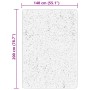 Alfombra pelo corto suave lavable HUARTE verde bosque 140x200cm