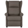 Sillón de masaje eléctrico tela marrón