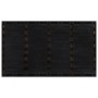 Felpudo rectangular de goma y fibra de coco 45x75 cm