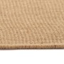 Alfombra de yute con reverso de latex color natural 120x180 cm
