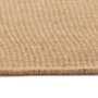 Alfombra de yute con reverso de latex color natural 160x230 cm