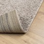 Alfombra peluda de pelo largo moderna PAMPLONA beige 200x280 cm