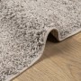 Alfombra peluda de pelo largo moderna PAMPLONA beige 200x280 cm