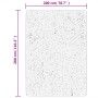 Alfombra peluda de pelo largo moderna PAMPLONA beige 200x280 cm
