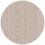 Alfombra peluda de pelo largo moderna PAMPLONA beige Ø 100 cm