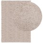 Alfombra peluda de pelo largo moderna PAMPLONA beige 160x230 cm