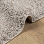Alfombra peluda de pelo largo moderna PAMPLONA beige 160x230 cm