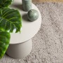 Alfombra peluda de pelo largo moderna PAMPLONA beige 160x230 cm