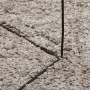 Alfombra peluda de pelo largo moderna PAMPLONA beige 160x230 cm