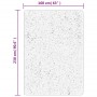 Alfombra peluda de pelo largo moderna PAMPLONA beige 160x230 cm