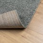 Alfombra peluda de pelo largo moderna PAMPLONA verde 80x150 cm