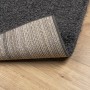 Alfombra peluda pelo largo moderna PAMPLONA antracita 160x230cm