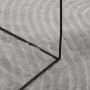 Alfombra de pelo corto look escandinavo IZA gris 160x230 cm