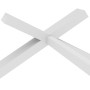 Estructura de cama niños y cajón madera maciza blanca 70x140 cm