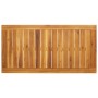 Mesa de comedor de jardín madera maciza de acacia 110x56x75 cm