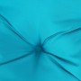 Cojines para silla con respaldo bajo 6 uds tela Oxford turquesa