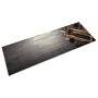 Alfombra de cocina lavable terciopelo botella de vino 45x150 cm