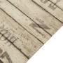 Alfombra de cocina lavable terciopelo estampado valla 60x300 cm