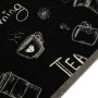 Alfombra de cocina lavable terciopelo Morning negro 60x300 cm