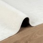 Alfombra de pelo corto OVIEDO crema 120x120 cm